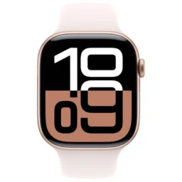 Apple Watch Series 10 GPS + Cellular 46mm OLED Caixa Alumínio Ouro Rosa M/L Resistente Água IP6X - Thumbnail Image 2