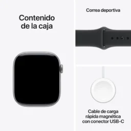 Apple Watch Series 11 GPS + Cellular 46mm OLED Cinzento Espacial S/M Resistente à Água IP6X+50m SpO2 Pulsómetro - Thumbnail Image 3