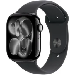 Apple Watch Series 11 GPS + Cellular 46mm OLED Preto M/L Resistente à Água IP6X SpO2 Pulsómetro - Thumbnail Image 1