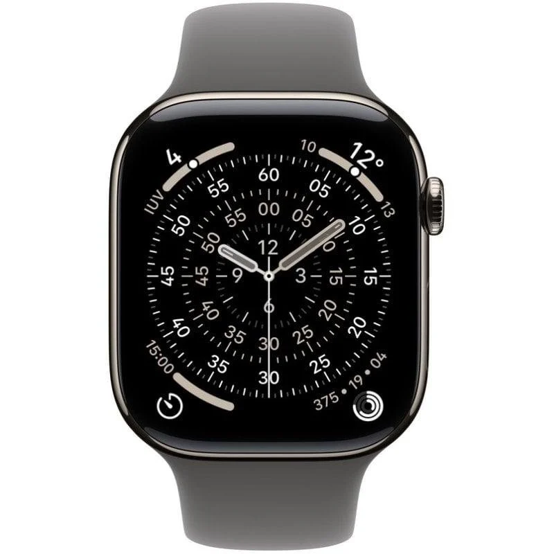 Apple Watch Series 11 5G GPS NFC 46mm Retina OLED Titânio Cinza S/M IP6X SpO2 - Image 2