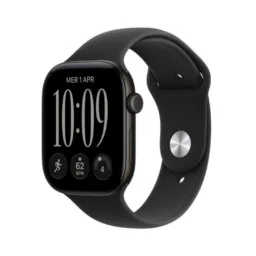 Apple Watch Series 12 GPS + Cellular 46mm Alumínio Preto com Bracelete Desportiva Preta M/L - Thumbnail Image 1