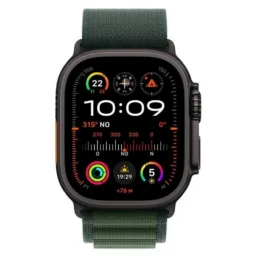 Apple Watch Ultra 2 GPS + Cellular 49mm Retina OLED Titânio Preto Loop Alpine Verde M IP6X SpO2 - Thumbnail Image 2