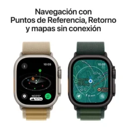 Apple Watch Ultra 2 GPS + Cellular 49mm Retina OLED Titânio Preto Loop Alpine Verde M IP6X SpO2 - Thumbnail Image 4