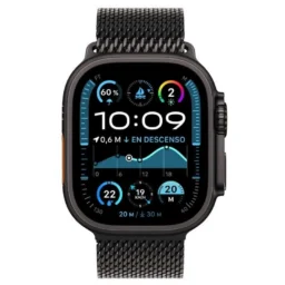Apple Watch Ultra 2 GPS + Cellular 49mm Retina OLED Caixa Titânio Preta Loop Milanese Tamanho S - Thumbnail Image 2