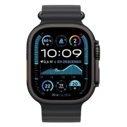 Apple Watch Ultra 2 GPS + Cellular 49mm Retina OLED Titânio Preto Tamanho Grande Resistência Água 100m IP6X - Thumbnail Image 2