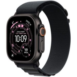 Apple Watch Ultra 3 GPS + Cellular 49mm OLED Titânio Preto S 5G NFC Resistente à água 10ATM IP6X