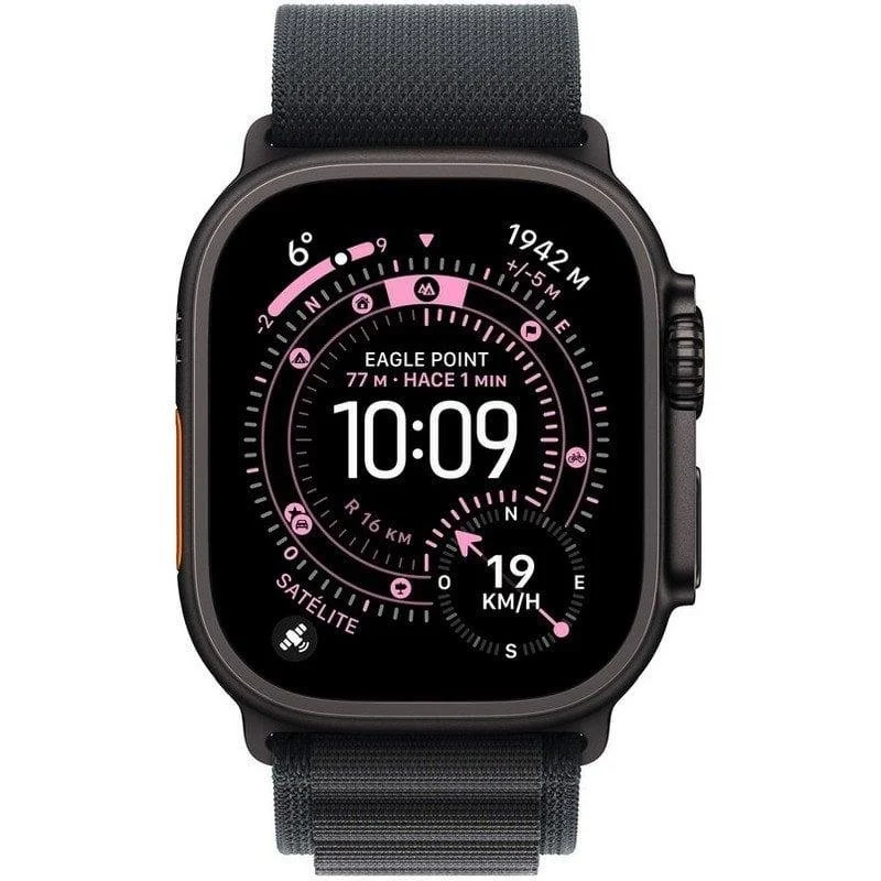 Apple Watch Ultra 3 GPS + Cellular 49mm OLED Titânio Preto S 5G NFC Resistente à água 10ATM IP6X - Image 2