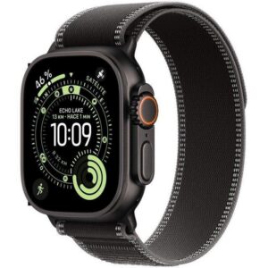 Apple Watch Ultra 3 GPS + Cellular 49mm OLED Titânio Preto S/M Resistente à Água IP6X 10 ATM