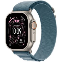 Apple Watch Ultra 3 GPS + Cellular 49mm OLED Titânio Natural e Azul L IP6X SpO2 Pulsómetro - Thumbnail Image 1