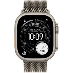 Apple Watch Ultra 3 GPS + Cellular 49mm OLED Titânio Natural M Resistente à Água IP6X+10ATM SpO2 - Thumbnail Image 2