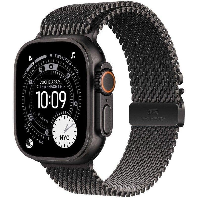 Apple Watch Ultra 3 GPS + Cellular 49mm OLED Titânio Preto L Resistente à Água 10ATM+IP6X SpO2 - Image 1