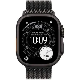 Apple Watch Ultra 3 GPS+Cellular 49mm OLED Titânio Preto M Resistência Água 10ATM IP6X SpO2 - Thumbnail Image 2