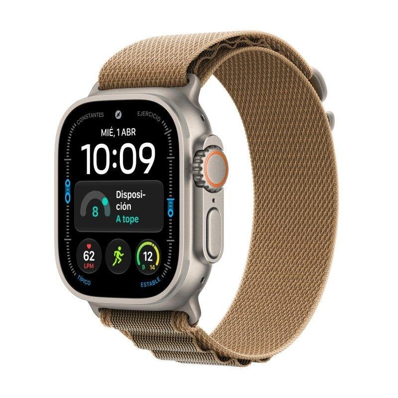 Apple Watch Ultra 4 GPS + Cellular 49mm Titânio Natural com Bracelete Loop Alpine M - Image 1