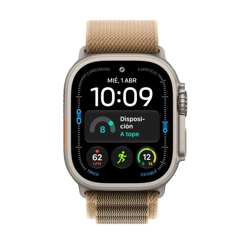 Apple Watch Ultra 4 GPS + Cellular 49mm Titânio Natural com Bracelete Loop Alpine M - Image 2