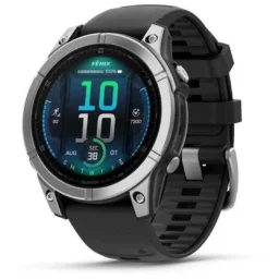 Garmin Fenix E Bluetooth GPS 47mm AMOLED Aço Inoxidável Preto Resistente 10ATM - Thumbnail Image 1