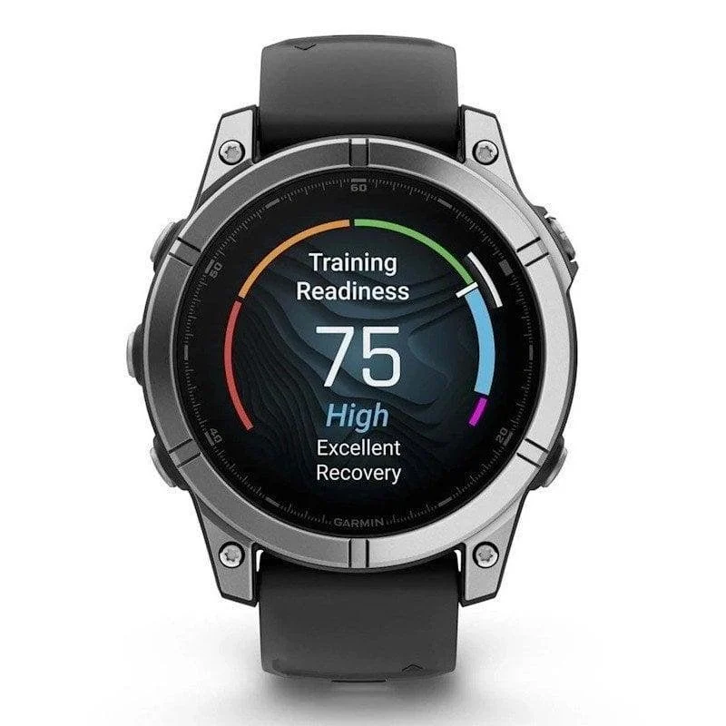 Garmin Fenix E Bluetooth GPS 47mm AMOLED Aço Inoxidável Preto Resistente 10ATM - Image 2