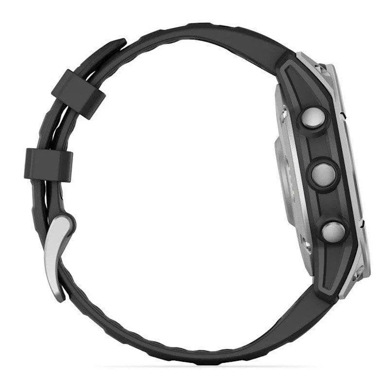 Garmin Fenix E Bluetooth GPS 47mm AMOLED Aço Inoxidável Preto Resistente 10ATM - Image 3