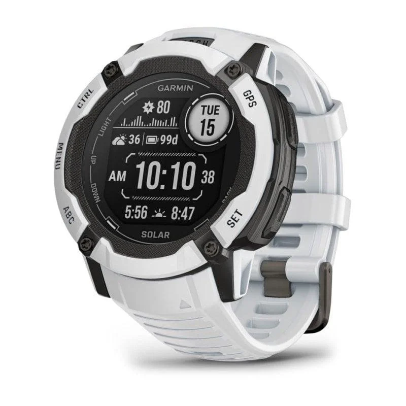 Garmin Instinct 2X Solar Bluetooth GPS NFC 50mm MIP Branco Grande Resistente à Água 10ATM SpO2 Pulsómetro - Image 1