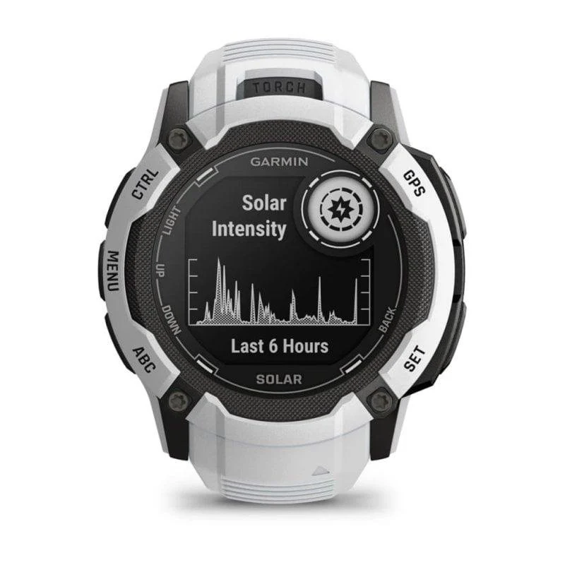 Garmin Instinct 2X Solar Bluetooth GPS NFC 50mm MIP Branco Grande Resistente à Água 10ATM SpO2 Pulsómetro - Image 2