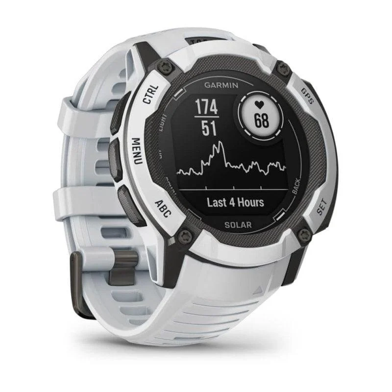 Garmin Instinct 2X Solar Bluetooth GPS NFC 50mm MIP Branco Grande Resistente à Água 10ATM SpO2 Pulsómetro - Image 3