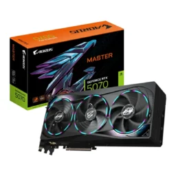 Gigabyte RTX 5070 AORUS MASTER 12GB GDDR7 Reflex 2 RTX AI DLSS4 - Thumbnail Image 1
