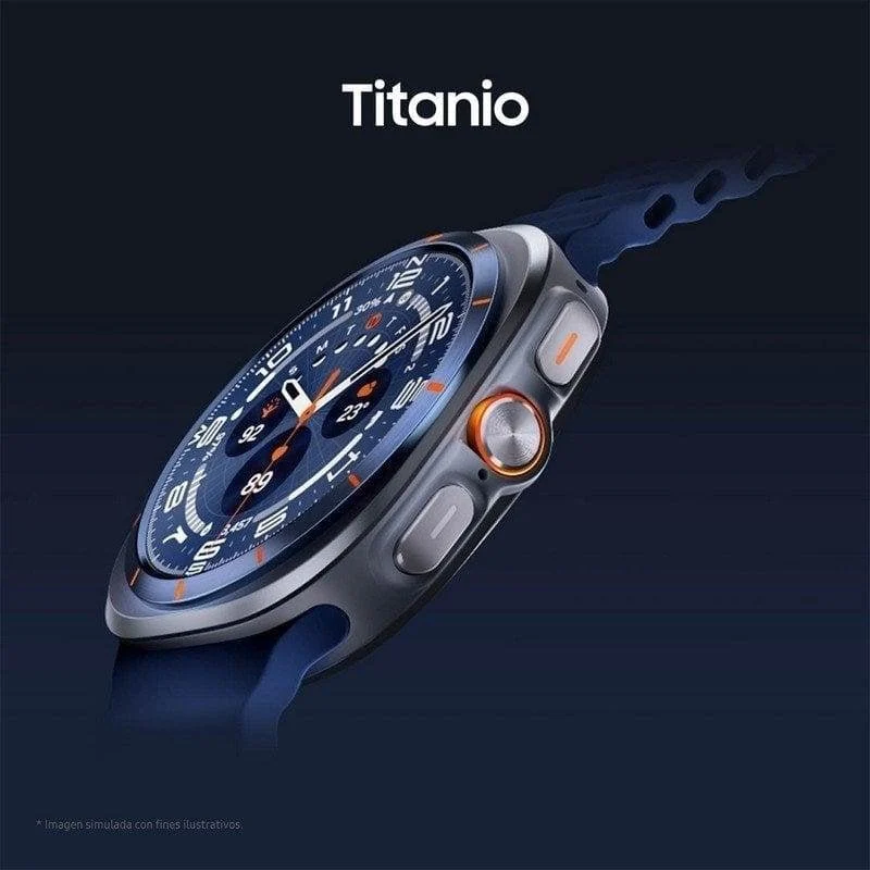 Samsung Galaxy Watch Ultra LTE 49mm AMOLED Azul Titânio Resistente IP68 SpO2 - Image 4