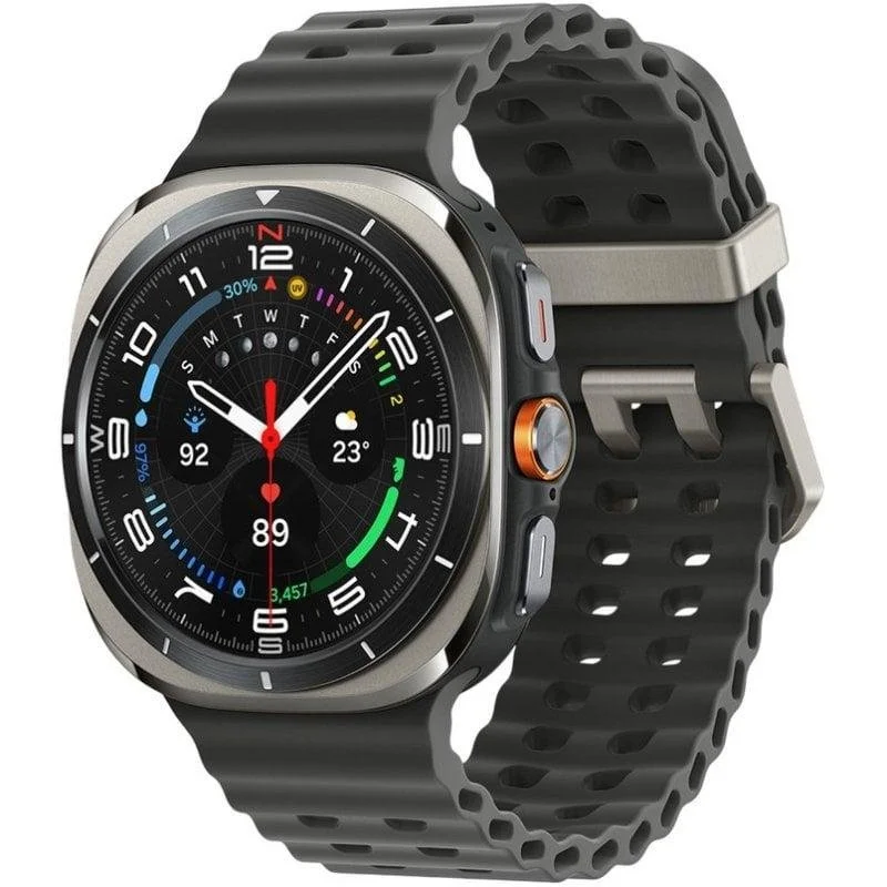 Samsung Galaxy Watch Ultra LTE 4G GPS 47mm AMOLED Titânio Prateado Tamanho Único 10ATM IP68 - Image 1