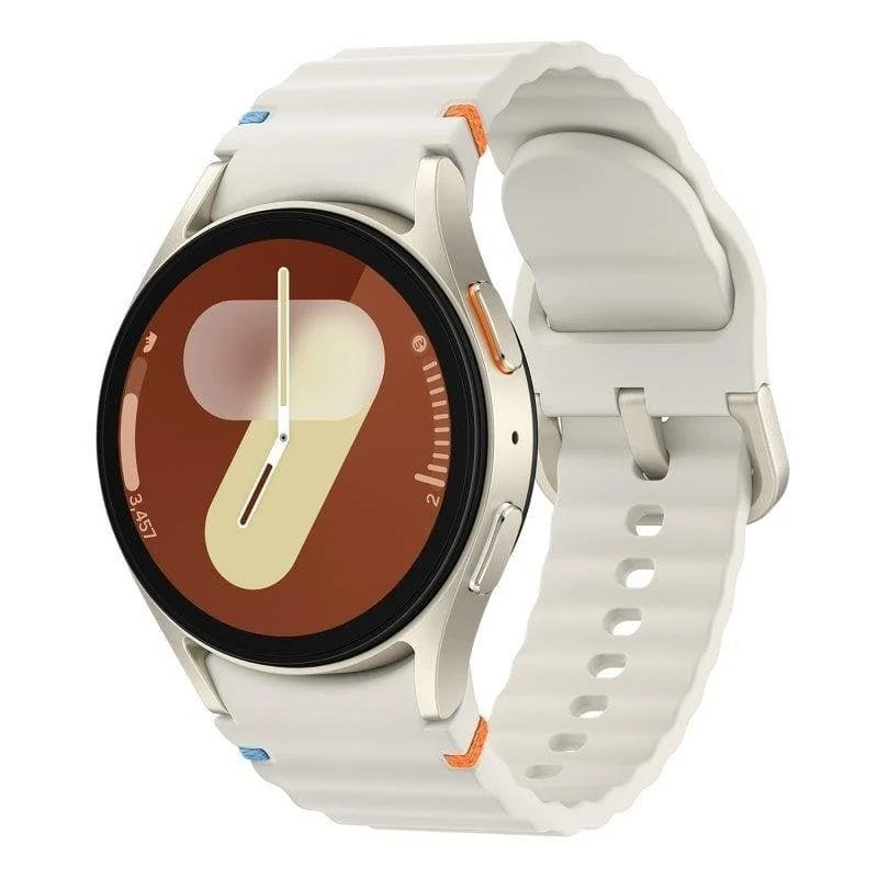 Samsung Galaxy Watch7 LTE Bluetooth GPS 40mm AMOLED Creme S/M Resistente Água 5ATM SpO2 - Image 2