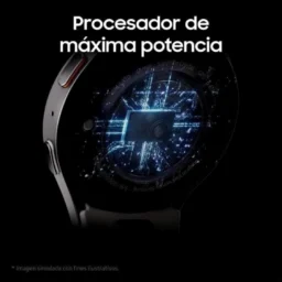 Samsung Galaxy Watch7 Bluetooth GPS NFC 44mm Verde M/L Resistência 5ATM SpO2 - Thumbnail Image 4