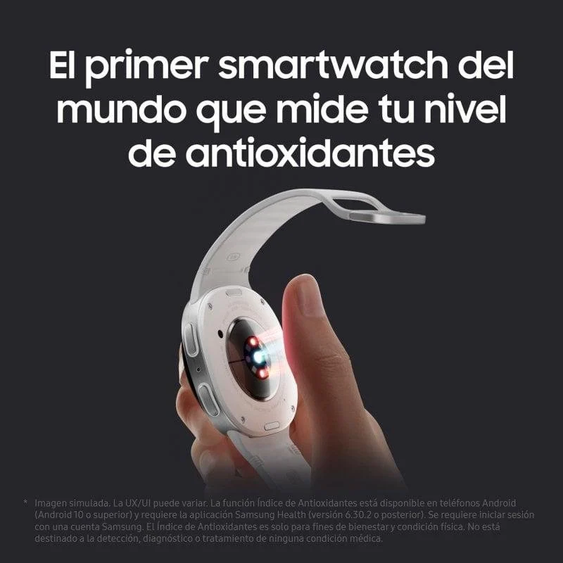 Samsung Galaxy Watch8 LTE GPS NFC 44mm Super AMOLED Grafite Resistente à água 5ATM+IP68 - Image 3