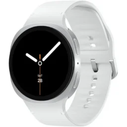 Samsung Galaxy Watch8 LTE GPS NFC Bluetooth 44mm Super AMOLED Prateado Branco IP68 - Thumbnail Image 1
