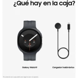 Samsung Galaxy Watch9 LTE 4G 44mm Grafite Faixa Preta - Thumbnail Image 3