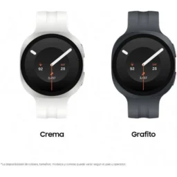 Samsung Galaxy Watch9 Bluetooth 40mm Branco Creme Correia Branca - Thumbnail Image 2