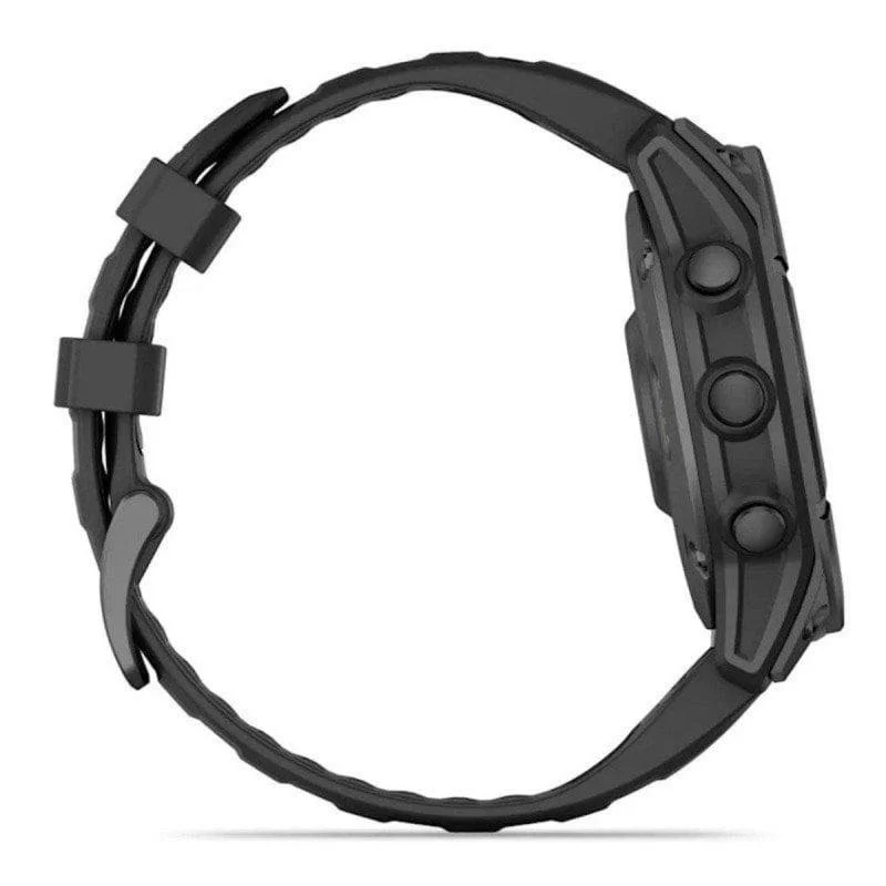 Garmin Fēnix E Bluetooth GPS NFC 47mm AMOLED Preto Grande Resistente à Água 10ATM SpO2 - Image 2