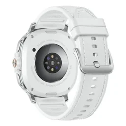 Samsung Galaxy Watch8 Classic 4G LTE GPS 46mm AMOLED Prateado Correa Branca Resistência IP68+5ATM - Thumbnail Image 4