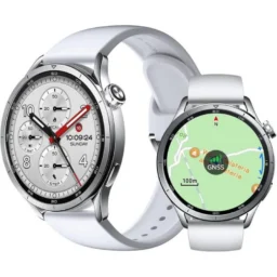 Xiaomi Watch S5 Bluetooth GPS NFC 46mm Prateado Bracelete Borracha 5ATM Cardio - Thumbnail Image 1