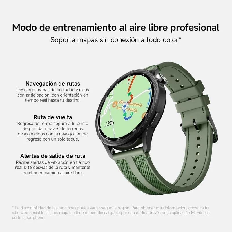 Xiaomi Watch S5 Bluetooth GPS NFC 46mm Prateado Bracelete Borracha 5ATM Cardio - Image 3