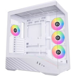 Lian Li ATX V100 White Vidro Temperado 4 Vent ARGB - Thumbnail Image 1