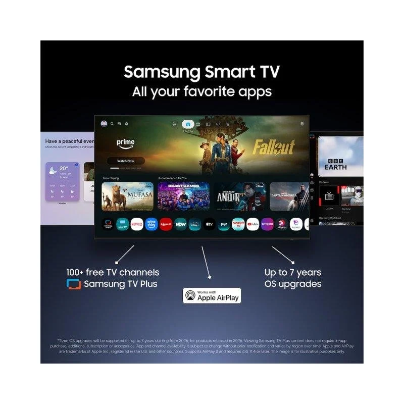Samsung OLED 55" 4K UltraHD 100Hz Smart TV Tizen HDR10+ Dolby Atmos - Image 6