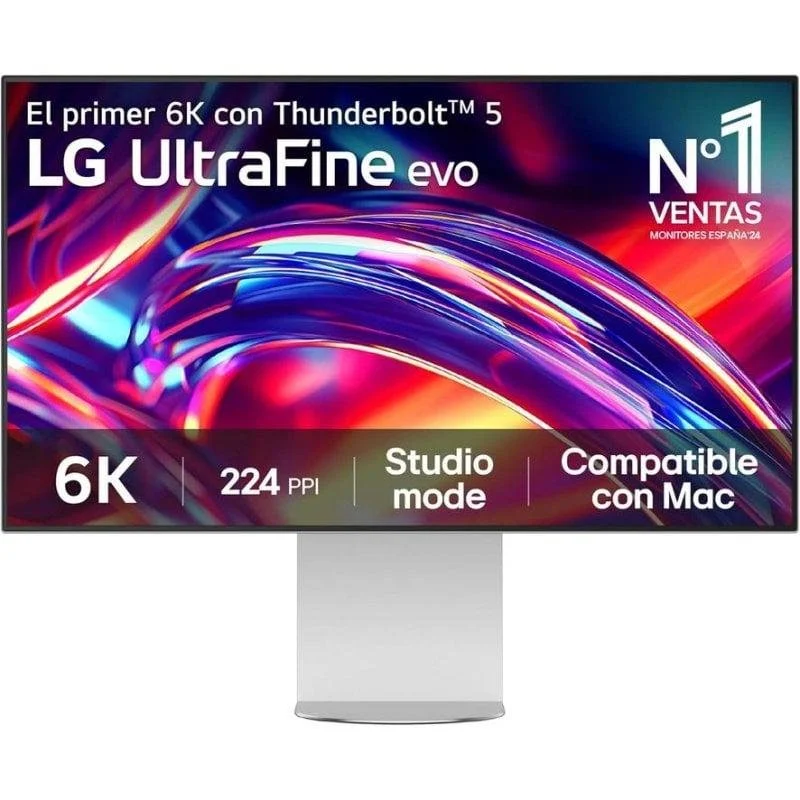 LG UltraFine 32U990A-S 32" UltraHD 6K 60Hz IPS Black HDR600 5ms Ergonomia - Image 1