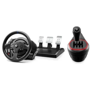 Thrustmaster T300RS GT Edition Volante + TH8S Shifter Add-On Manete de Mudanças