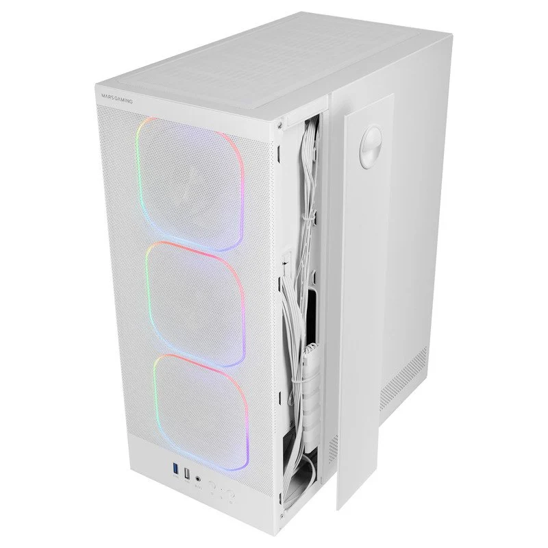 Mars Gaming MC-NEBULA ATX 4 Ventoinhas ARGB 120mm - Image 2