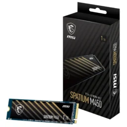 MSI SPATIUM M450 1TB SSD 3400MB/s NVMe PCIe 4.0 M.2 Gen4 3D NAND - Thumbnail Image 1