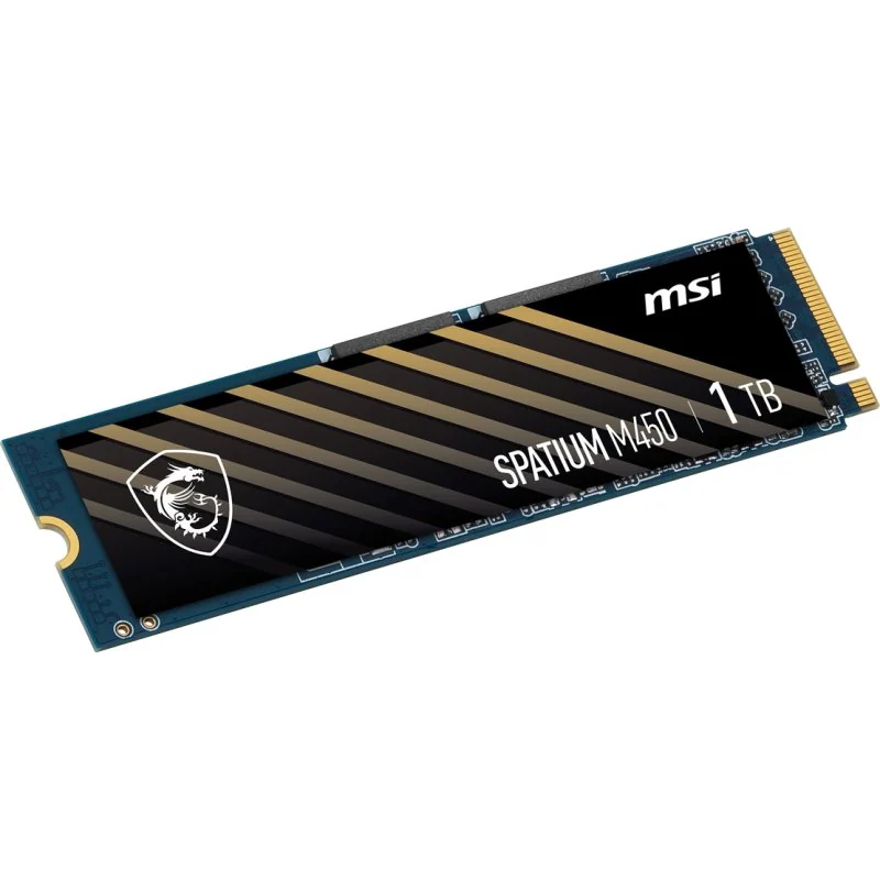 MSI SPATIUM M450 1TB SSD 3400MB/s NVMe PCIe 4.0 M.2 Gen4 3D NAND - Image 3