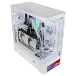 Mars Gaming MC-LCDPRO Caixa ATX Ecrã IPS LCD 7,2" Branca - Thumbnail Image 2
