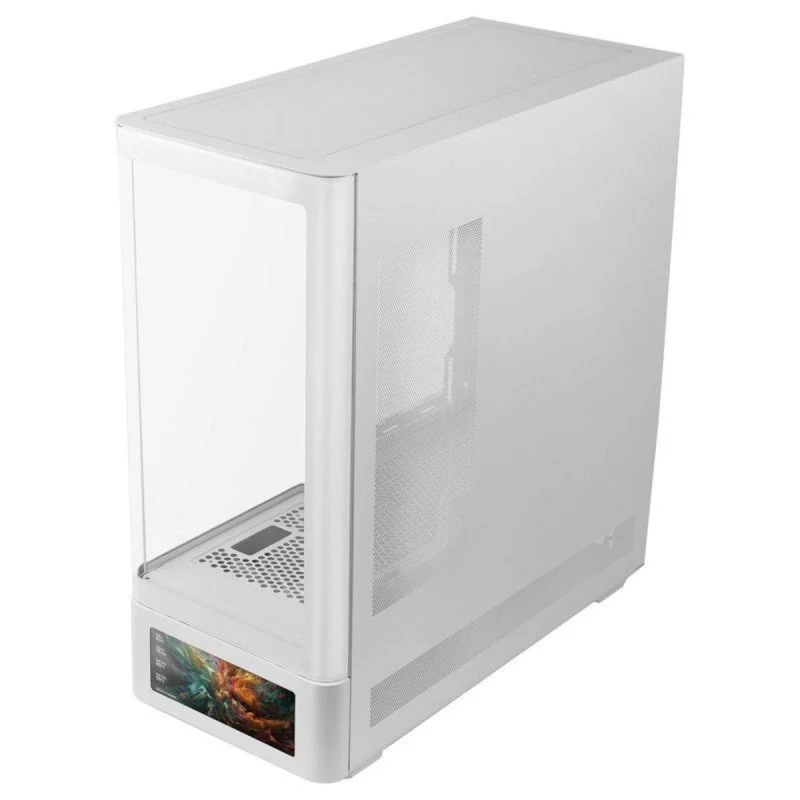 Mars Gaming MC-LCDPRO Caixa ATX Ecrã IPS LCD 7,2" Branca - Image 4