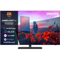Philips OLED 55OLED811 55 4K UltraHD 120Hz Smart TV Google TV HDR10+ Dolby Atmos - Thumbnail Image 1