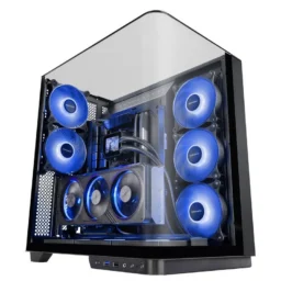 Mars Gaming MC-Infinio ATX ARGB 120mm e USB-C Preta - Thumbnail Image 1