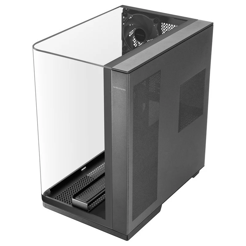 Mars Gaming MC-Infinio ATX ARGB 120mm e USB-C Preta - Image 3