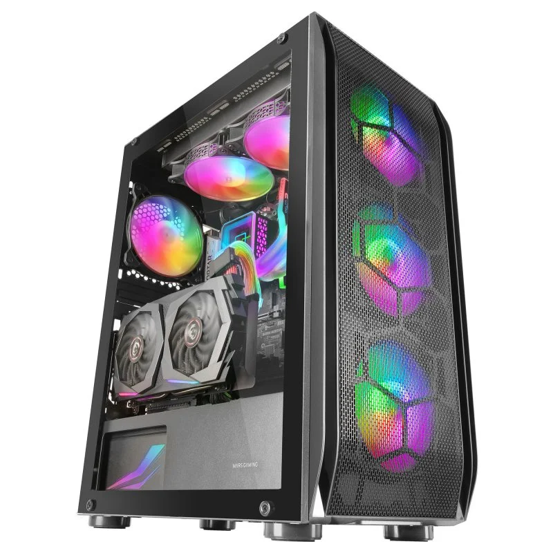 Mars Gaming MC-KX ARGB Vidro Temperado USB 3.0 Preta - Image 3